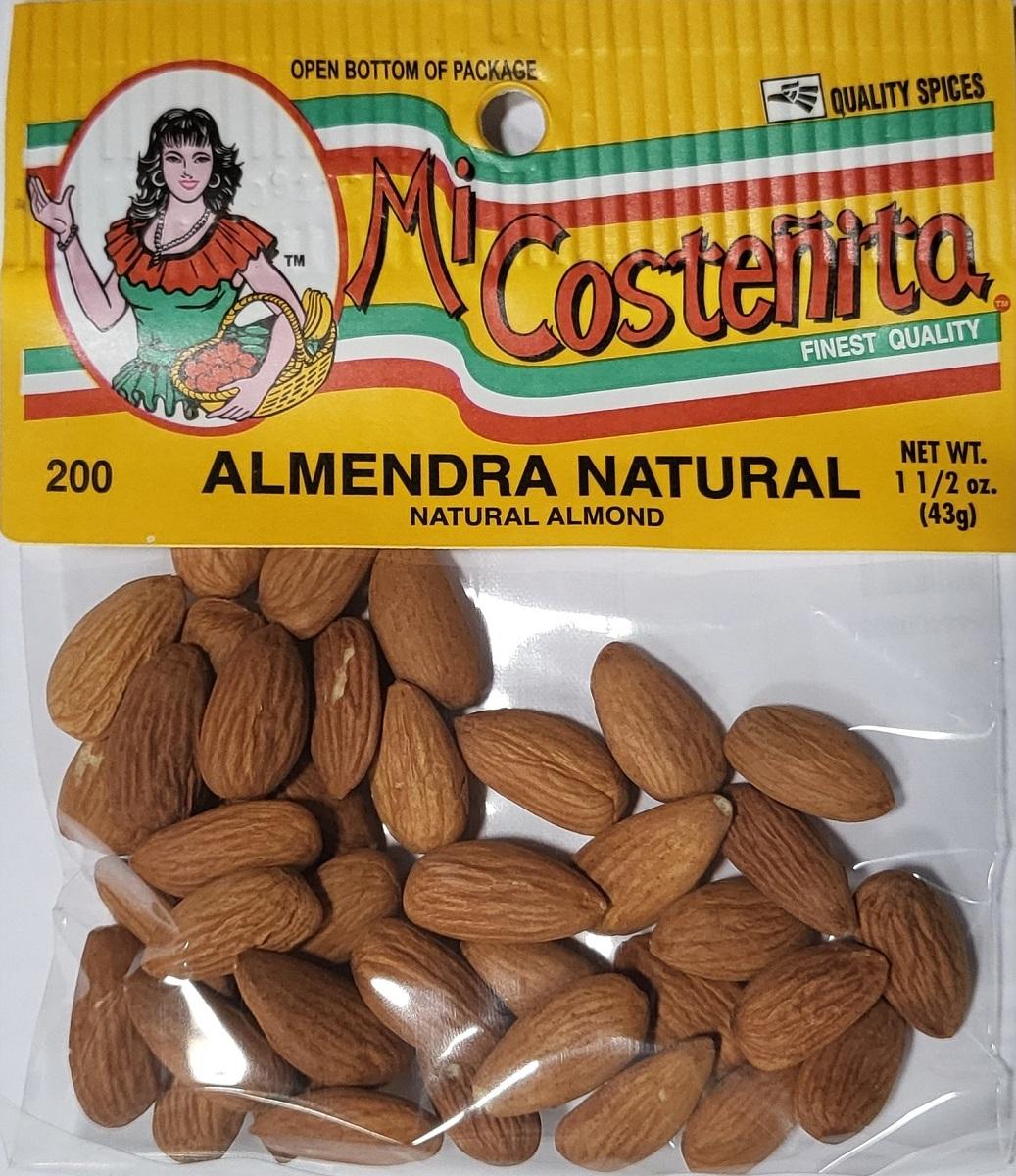 Mi Costeñita Almendra natural — 1.5 oz