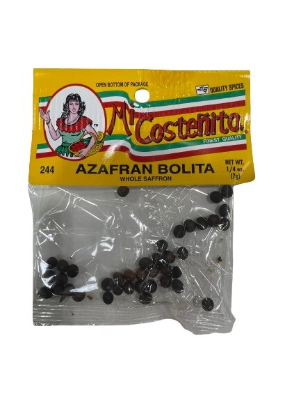 Mi Costeñita Azafran bolita — 0.25 oz