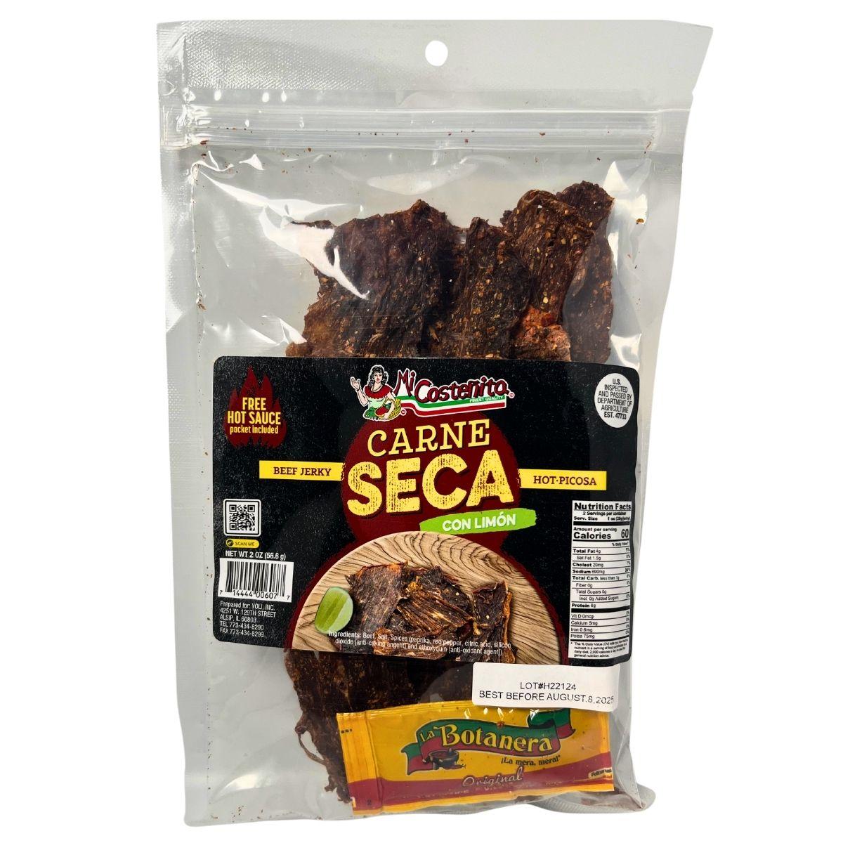 Mi Costeñita Carne seca — 2 oz