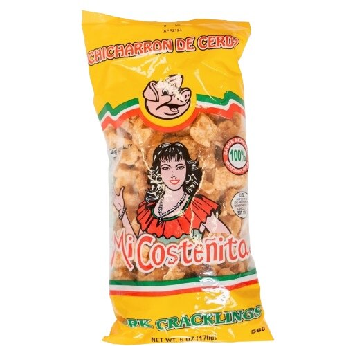 Mi Costeñita Chicharron de cerdo — 6 oz