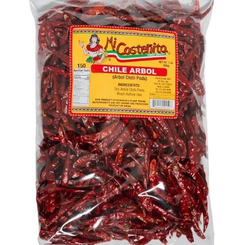 Mi Costeñita Chile arbol — 16 oz