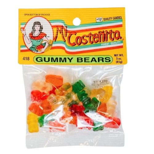 Mi Costeñita Gummy bears — 3 oz