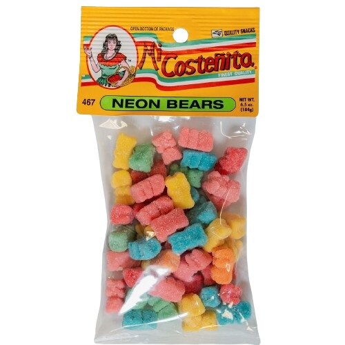 Mi Costeñita Neon bears — 6.5 oz