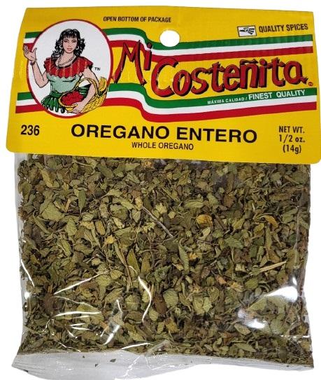 Mi Costeñita Oregano entero — 0.5 oz