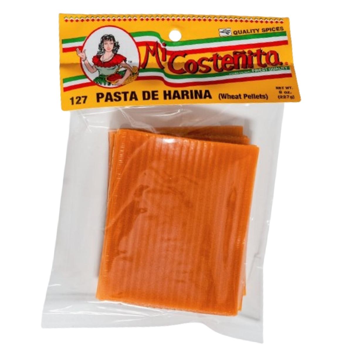Mi Costeñita Pasta de harina rectangulos — 6 oz