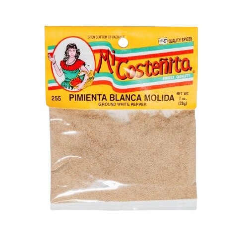 Mi Costeñita Pimienta blanca molida — 1 oz