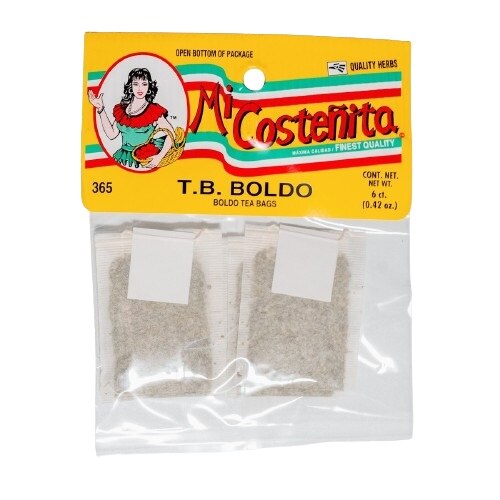 Mi Costeñita Te boldo — 6 bolsitas
