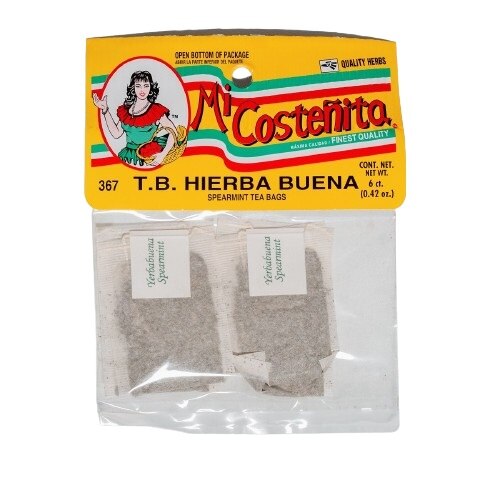 Mi Costeñita Te hierbabuena — 6 bolsitas