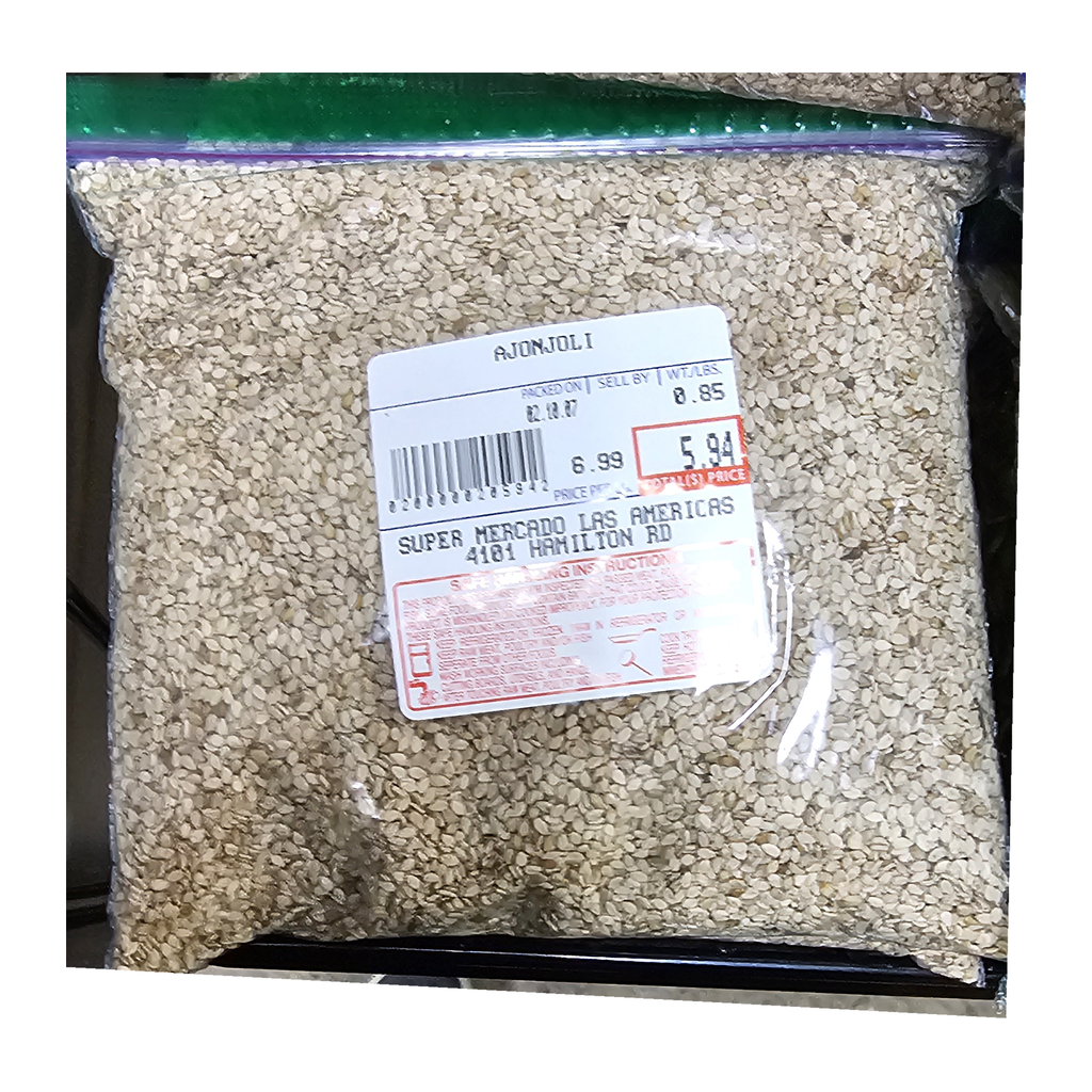 Ajonjolí Envasado — 1 lb (454 g, referencia provisional)