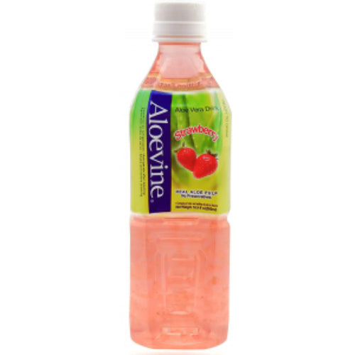 Aloevine Bebida de sábila con fresa — 500 ml