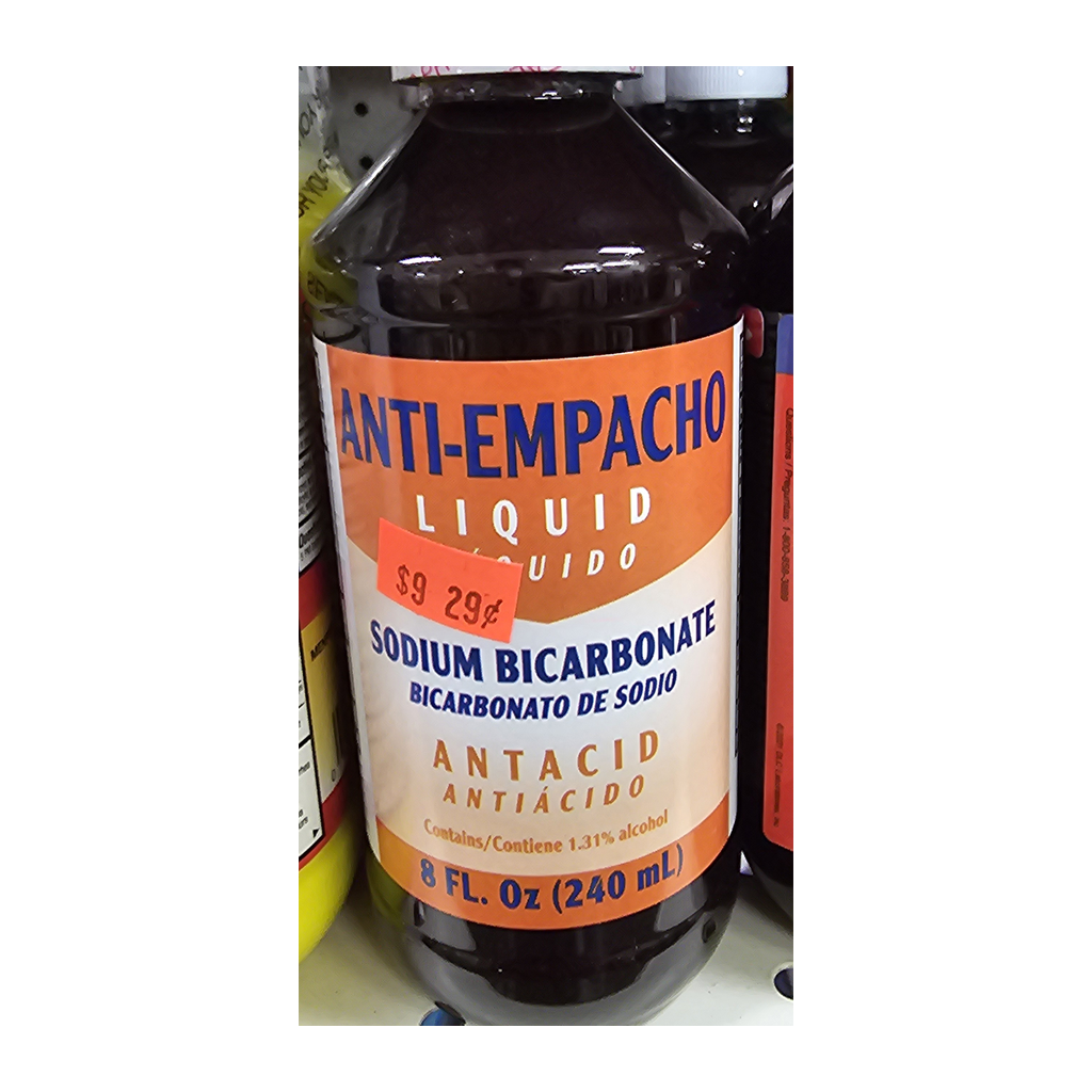 Anti-Empacho Bicarbonato de Sodio Líquido — 240 mL