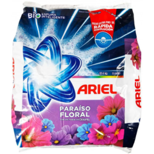 Ariel Detergente en polvo Paraíso Floral con Downy — 4 kg