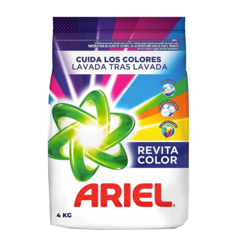 Ariel Detergente en polvo Revita Color — 4 kg