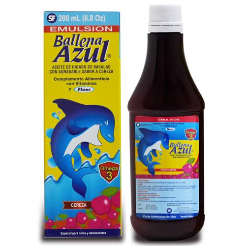 Ballena Azul emulsion cereza 200ml