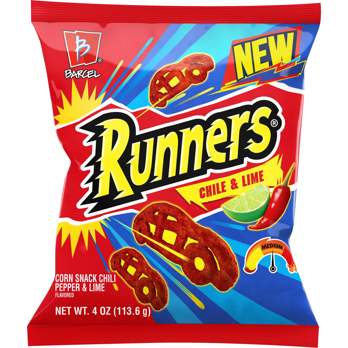 Barcel Runners chili lime 4 oz bag
