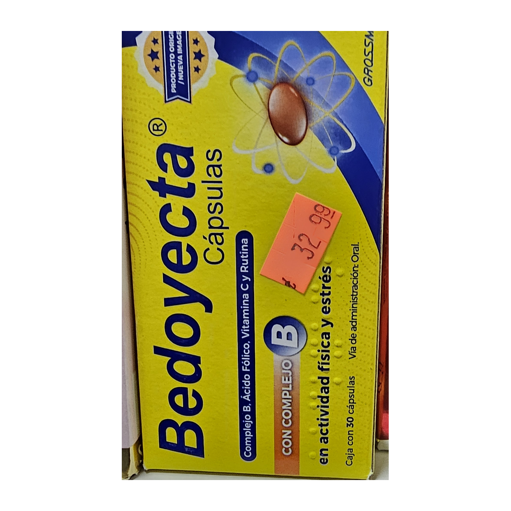 Bedoyecta Complejo B — 30 cápsulas (referencia provisional)