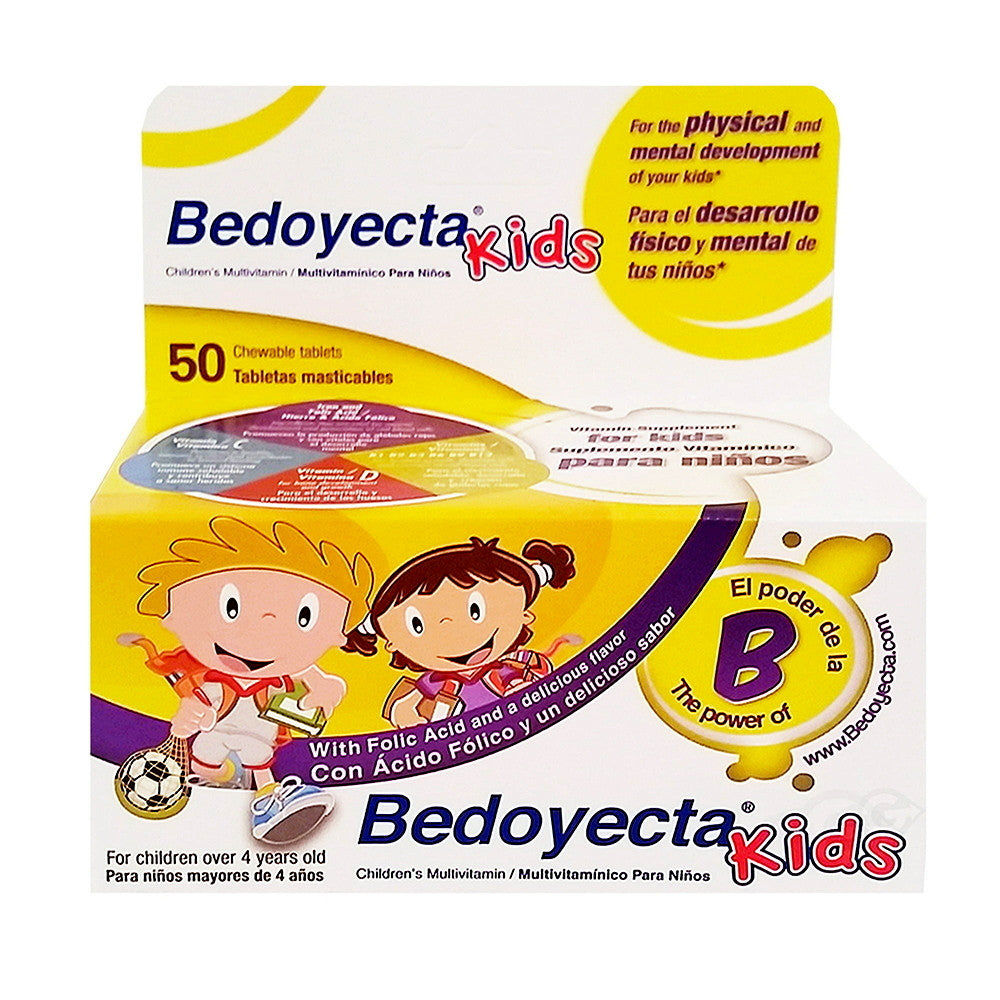Bedoyecta Kids — 50 tabletas masticables