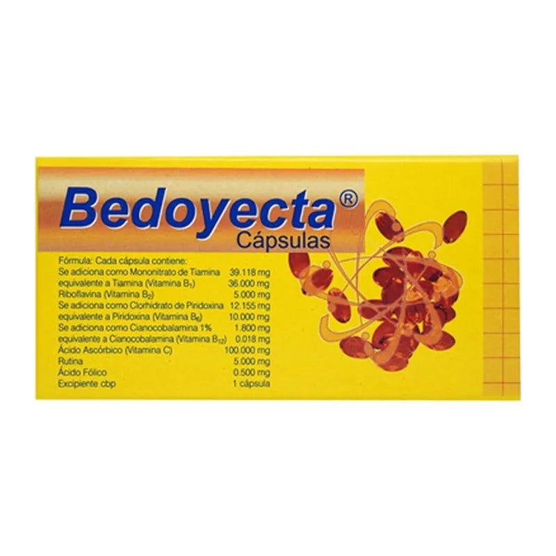 Bedoyecta multivitaminico 30 capsulas