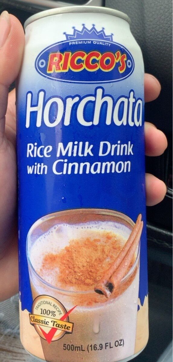Riccos horchata con canela 500 ml
