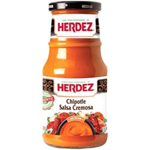 Herdez Salsa Cremosa de chipotle picante medio — 15.3 oz
