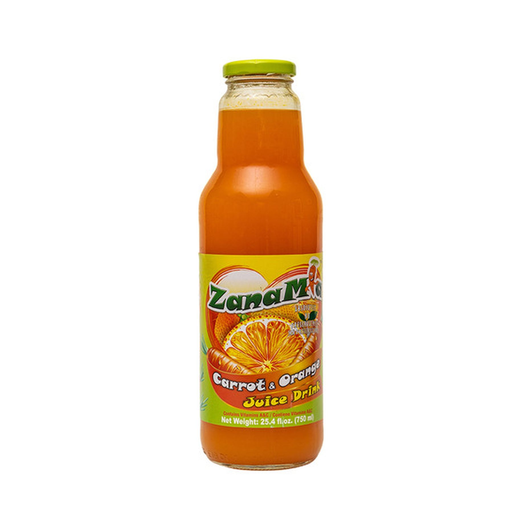 Zanamia Zanahoria y Naranja 750 ml