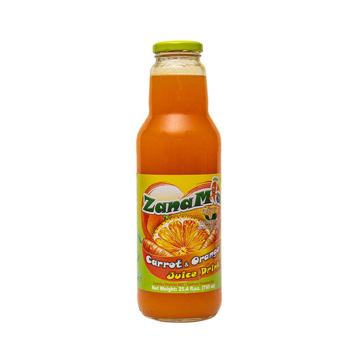 Zanamia Zanahoria y Naranja 750 ml
