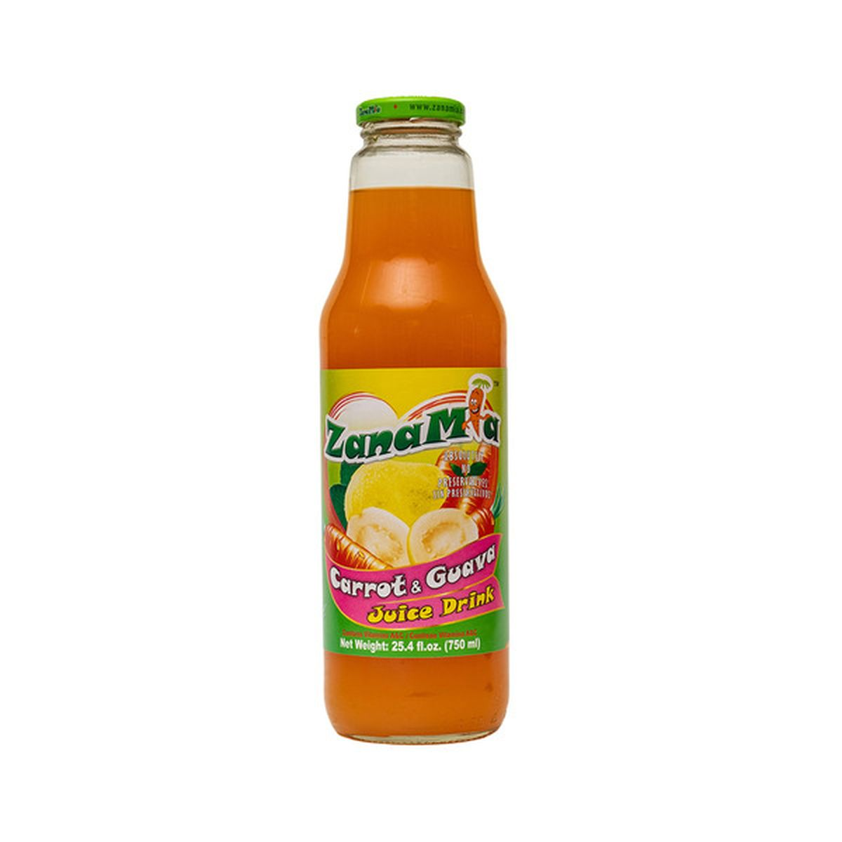 Zanamia Zanahoria y Guayaba 750 ml