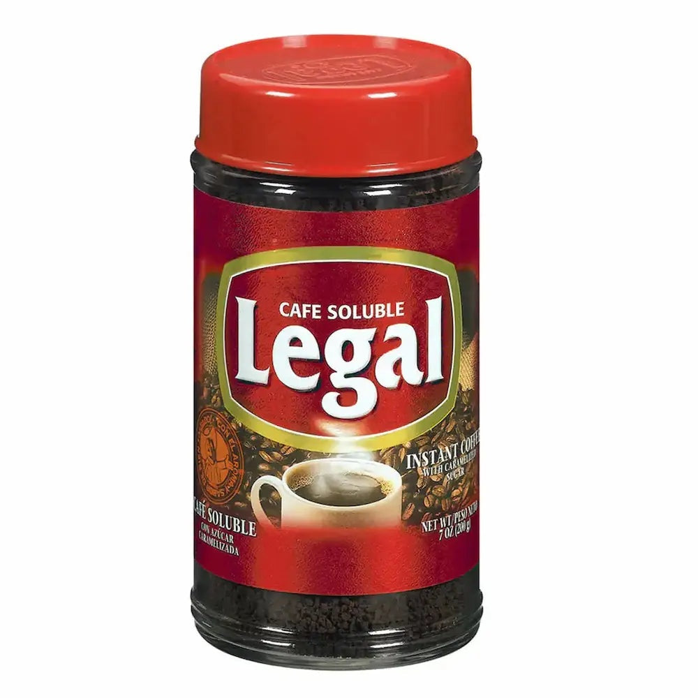 Café Legal soluble con azúcar caramelizada — 7 oz
