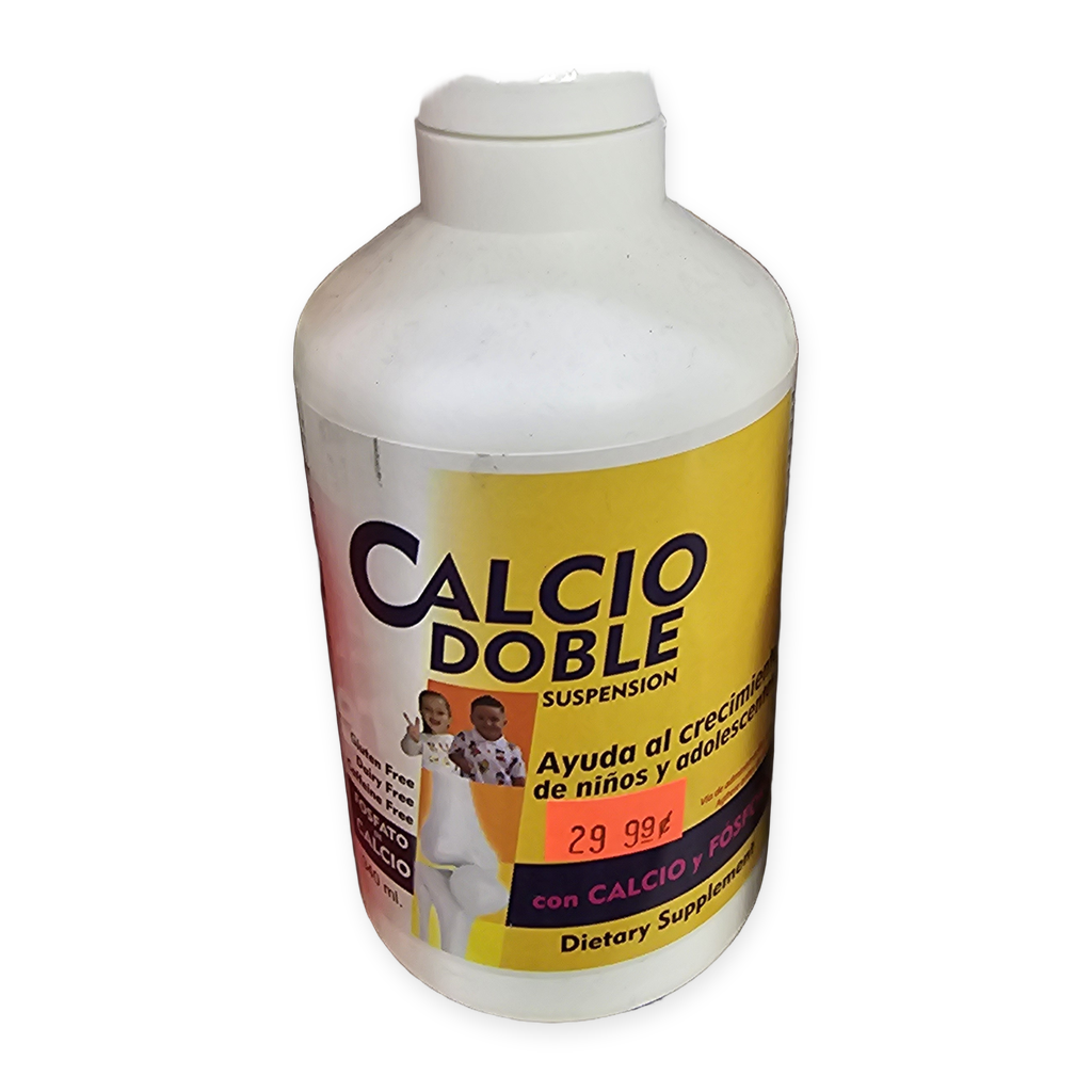 Calcio Doble Suplemento Líquido — 1 envase (contenido neto provisional)