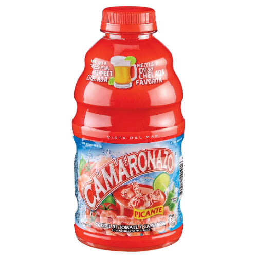 Camaronazo Cóctel de tomate y camarón picante — 32 fl oz
