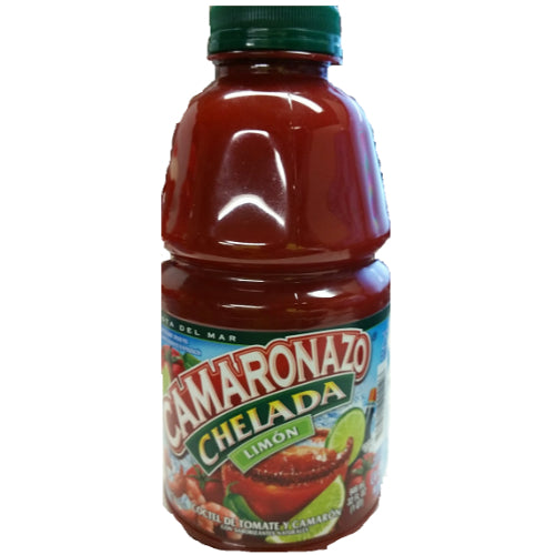 Camaronazo Chelada con limón — 32 fl oz