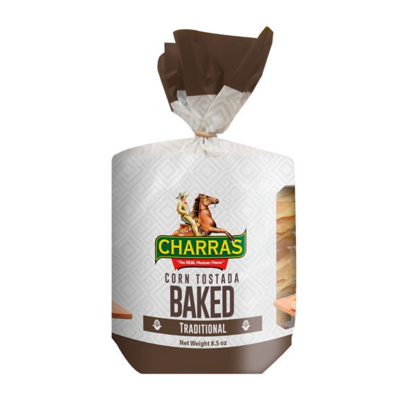 Charras tostadas Naturales horneadas — 8.5 oz