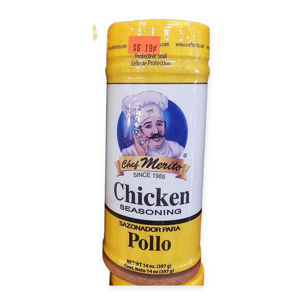 Chef Merito Sazonador para Pollo — 397 g