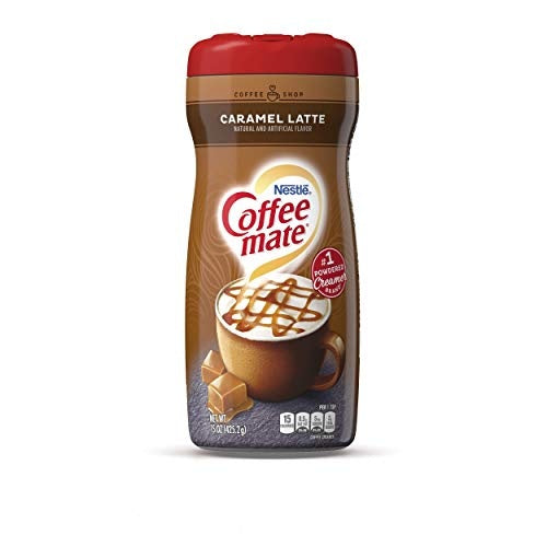 Coffee mate crema en polvo Caramel Latte — 15 oz