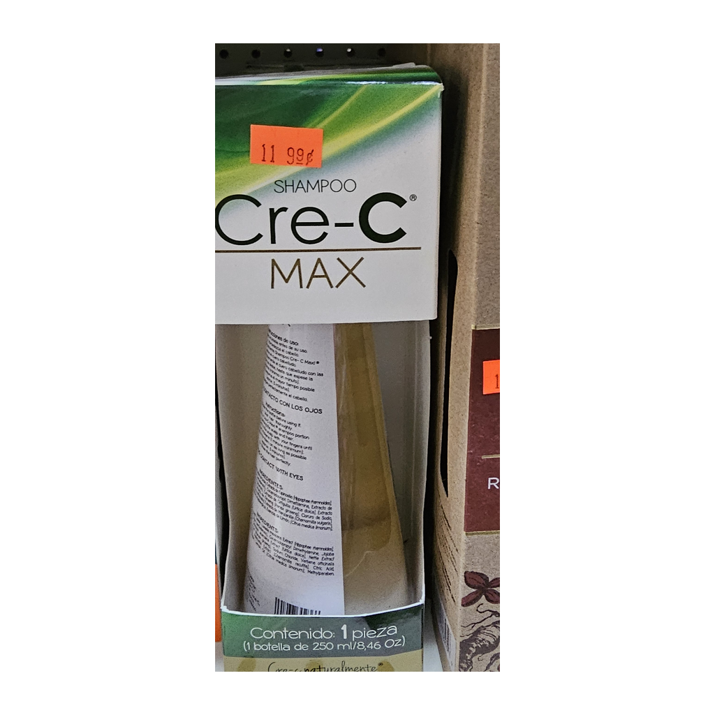Cre-C Max Champú — 250 mL