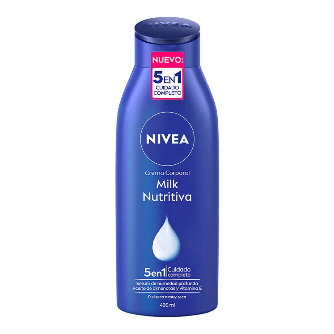 Crema Nivea Body Milk Extra Seca 400 Ml