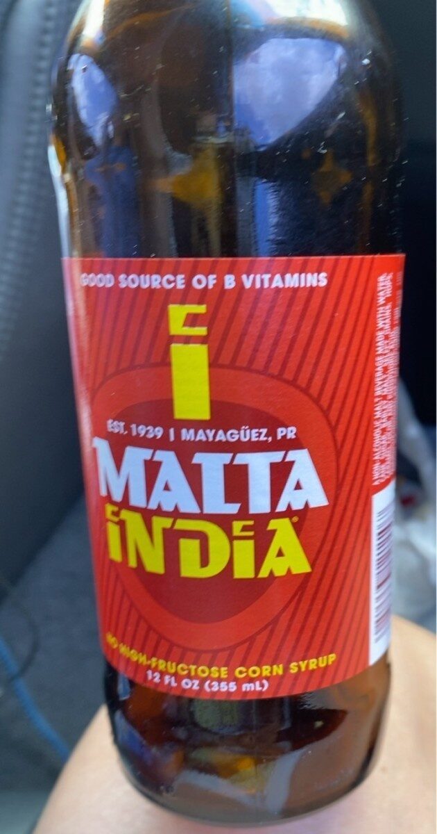 Malta India bebida de malta botella 12 fl oz