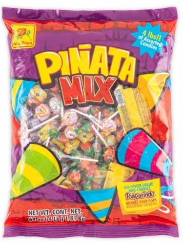 De la Rosa Piñata Mix dulces surtidos — 4 lb / 64 oz