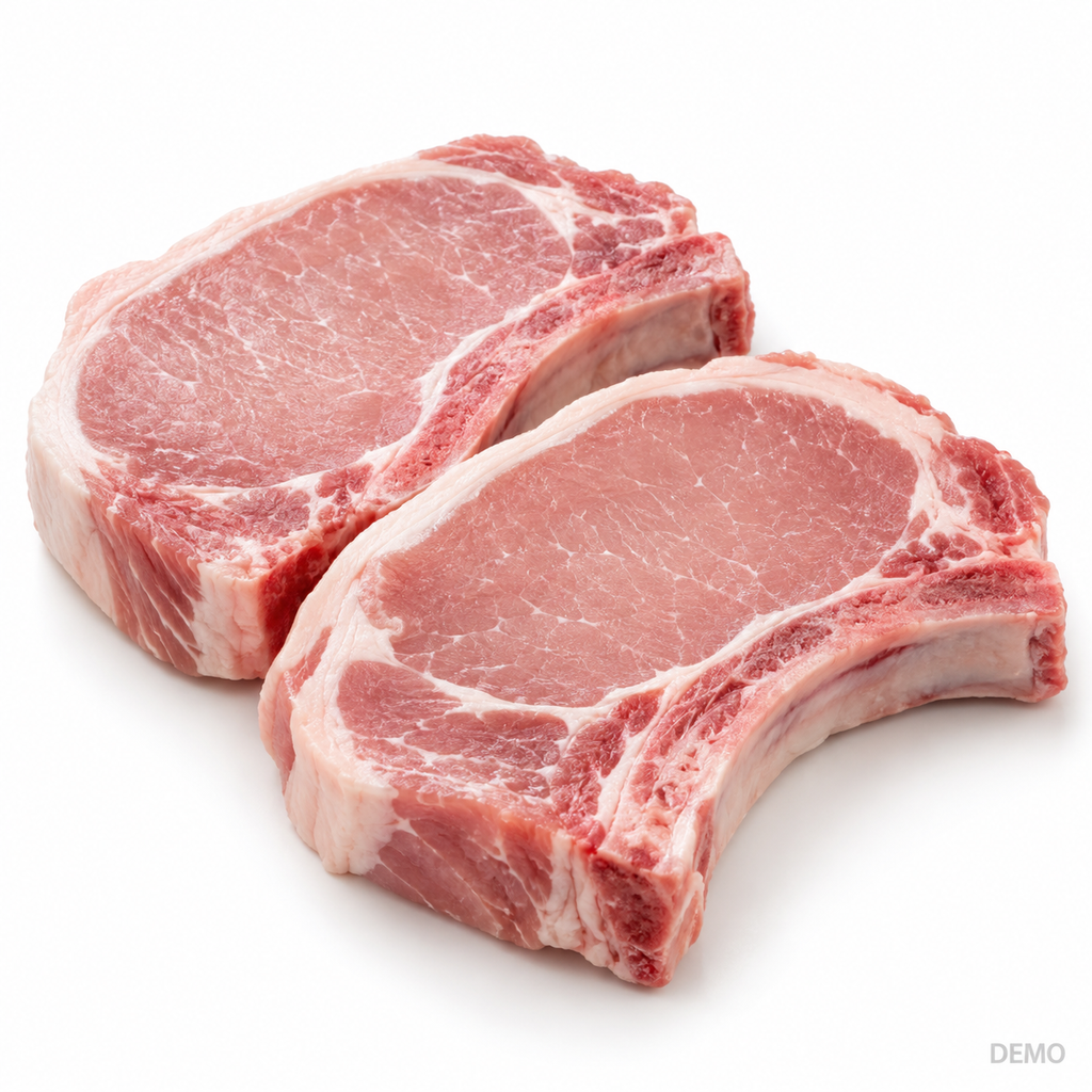 Chuletas de cerdo – 1 lb