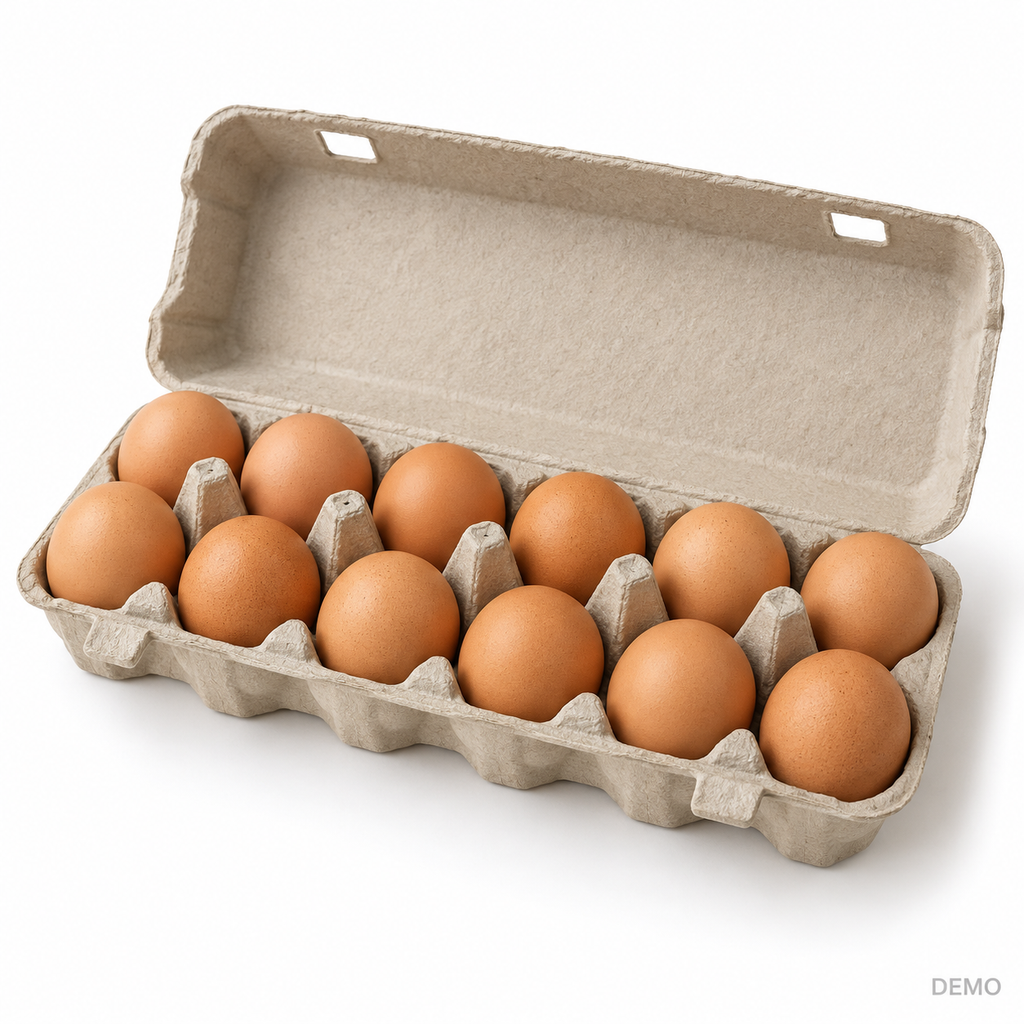 Huevos marrones – 12 unidades