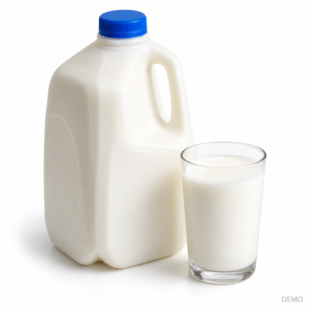 Leche reducida en grasa 2% – 0.5 galón