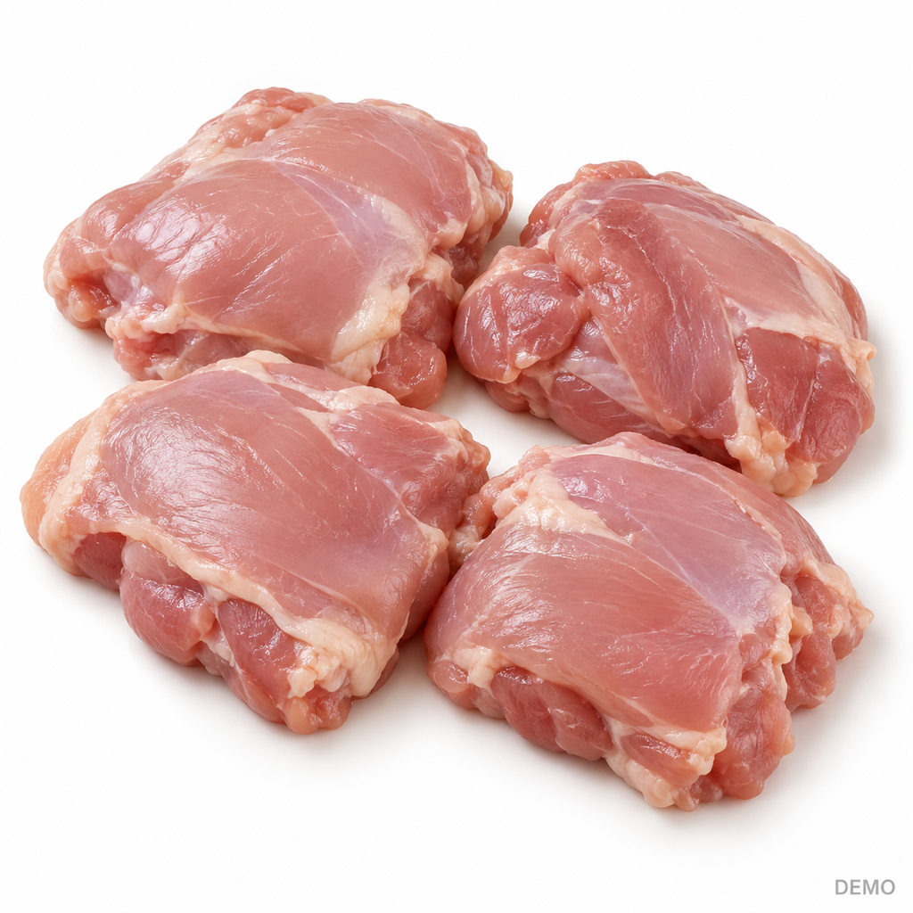 Muslos de pollo sin hueso – 1 lb