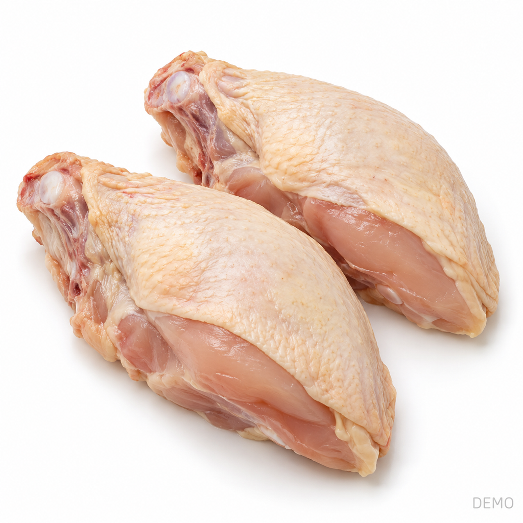 Pechuga de pollo con hueso – 1 lb