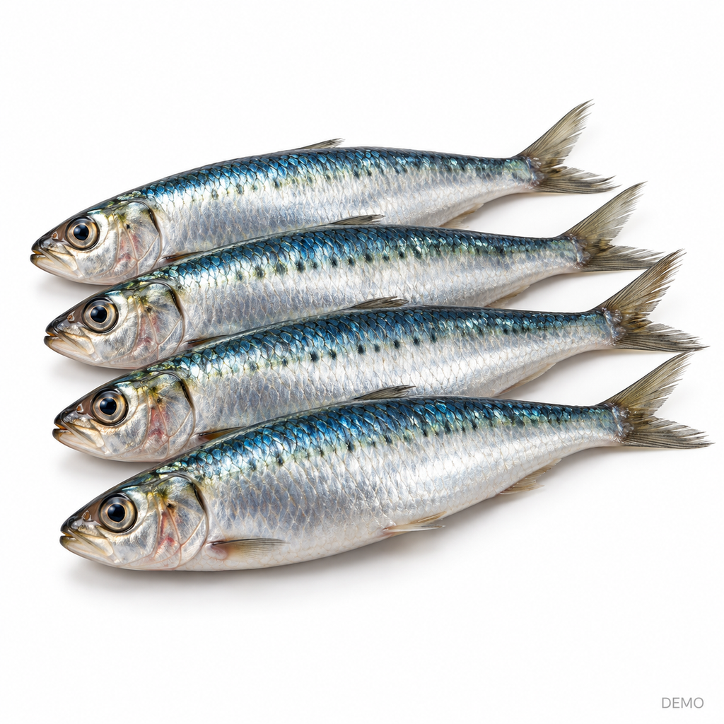Sardinas enteras – 1 lb