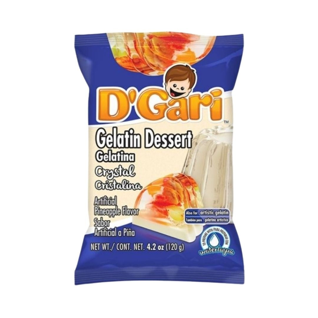 D’Gari gelatina cristalina para agua — 4.2 oz