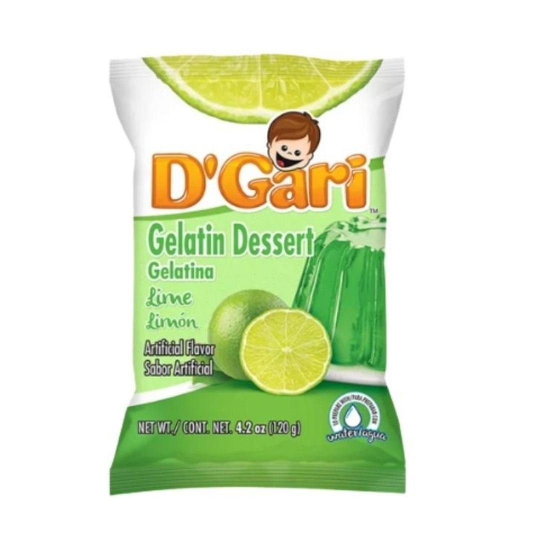 D’Gari gelatina de limón para agua — 4.2 oz