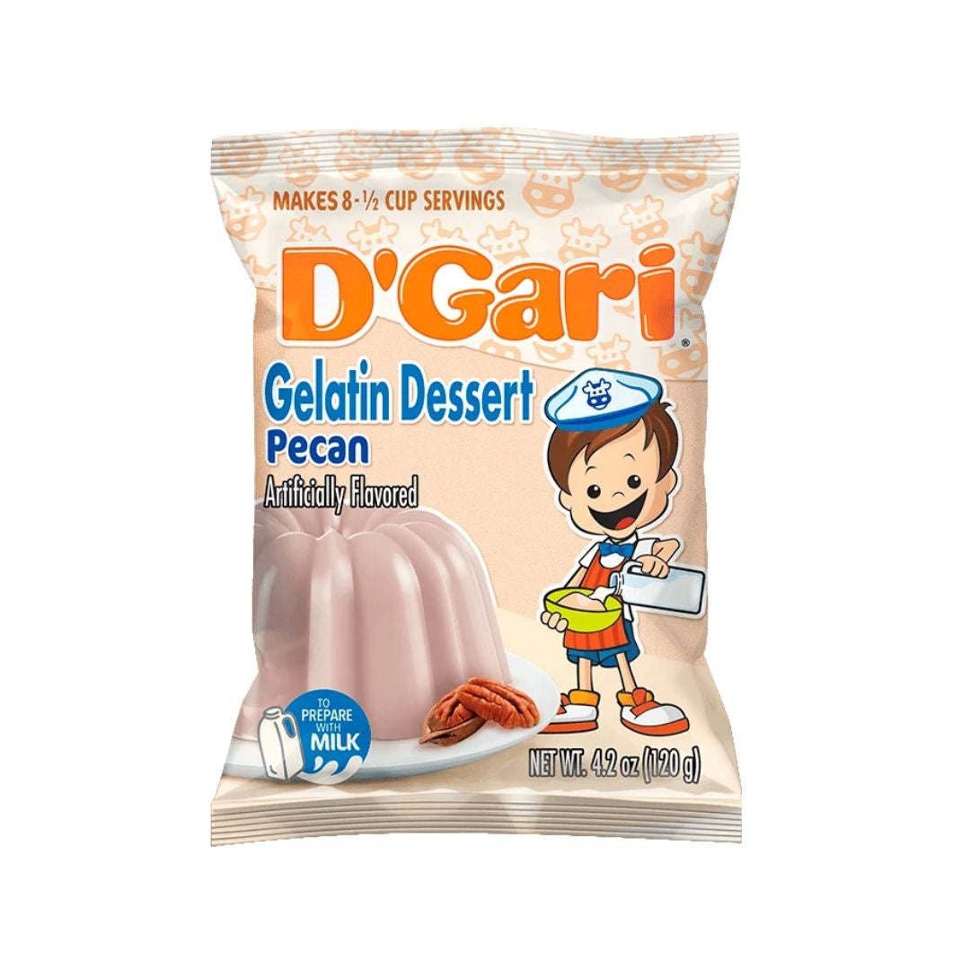 D’Gari gelatina de nuez para leche — 4.2 oz