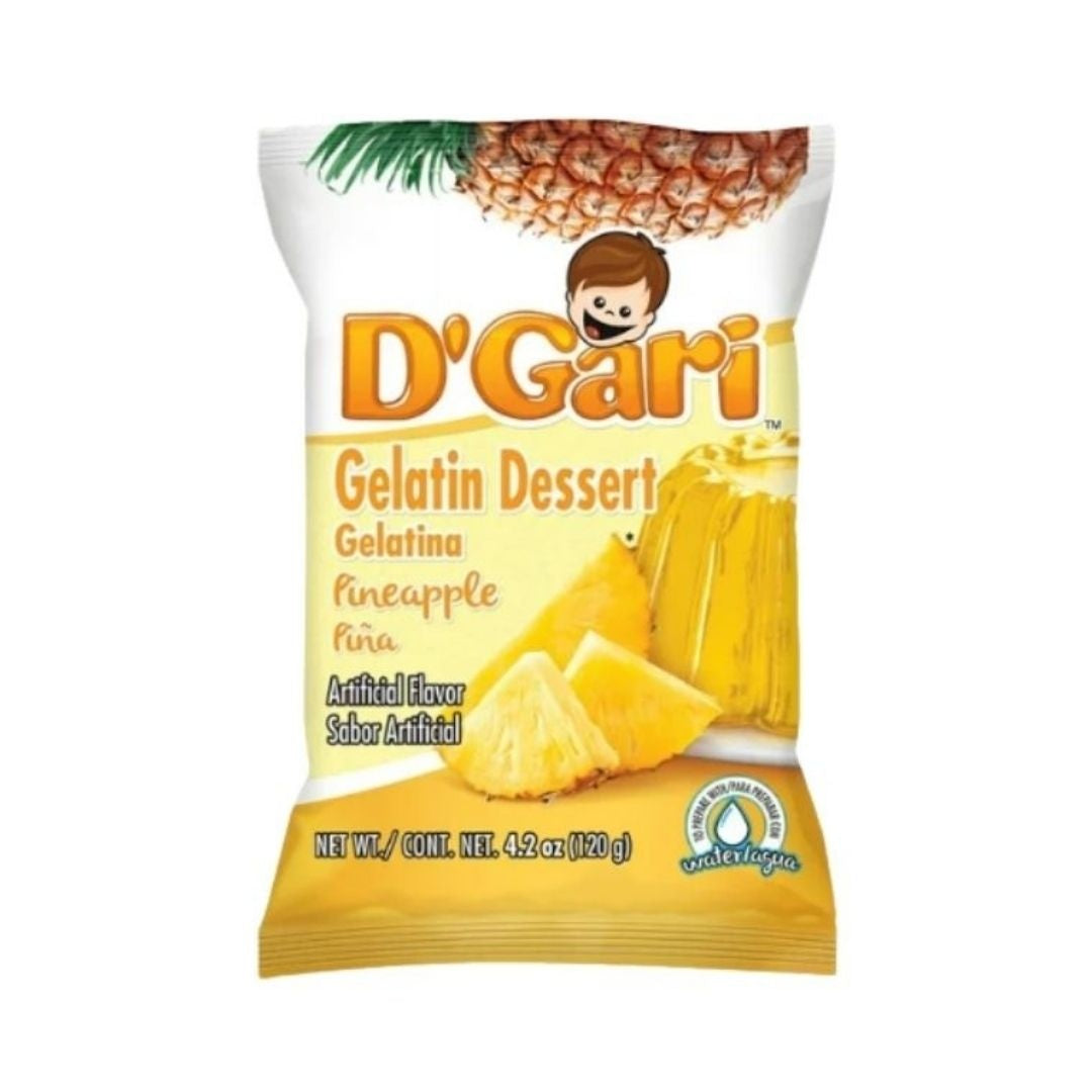 D’Gari gelatina de piña para agua — 4.2 oz