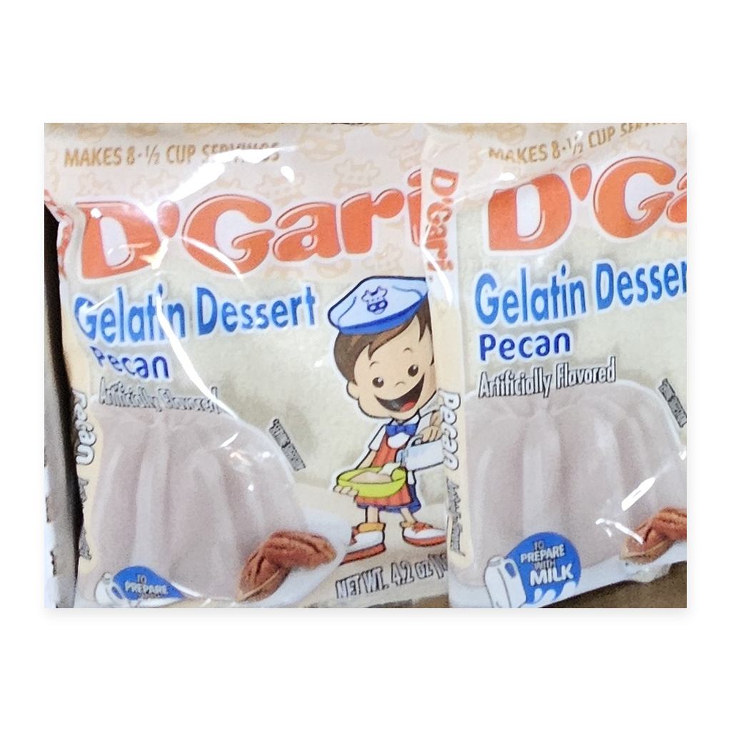 D’Gari Gelatina Sabor Nuez — 120 g