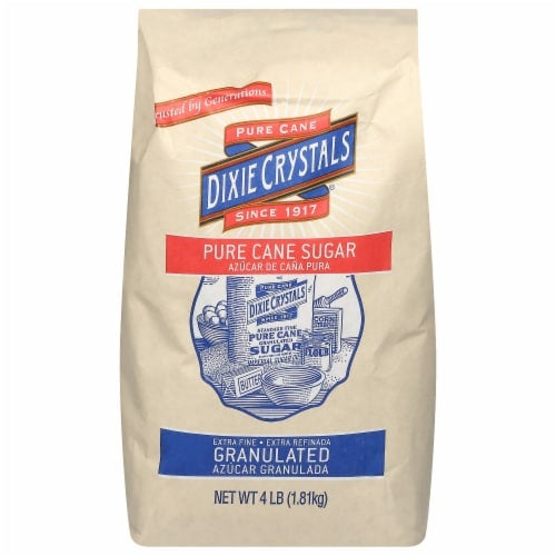 Dixie Crystals azúcar de caña extrafina — 4 lb